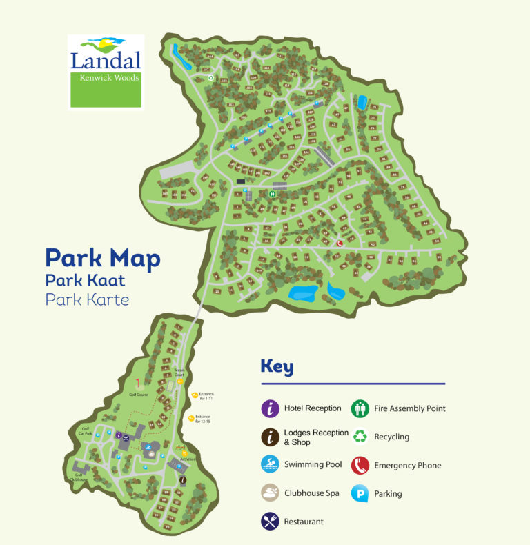 Resort map kenwick park estate